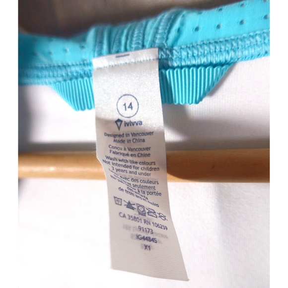 NWOT Ivivva Girls 14 (fits like 10-12) Set the Pace Hooded Athletic Jacket - Picture 12 of 14